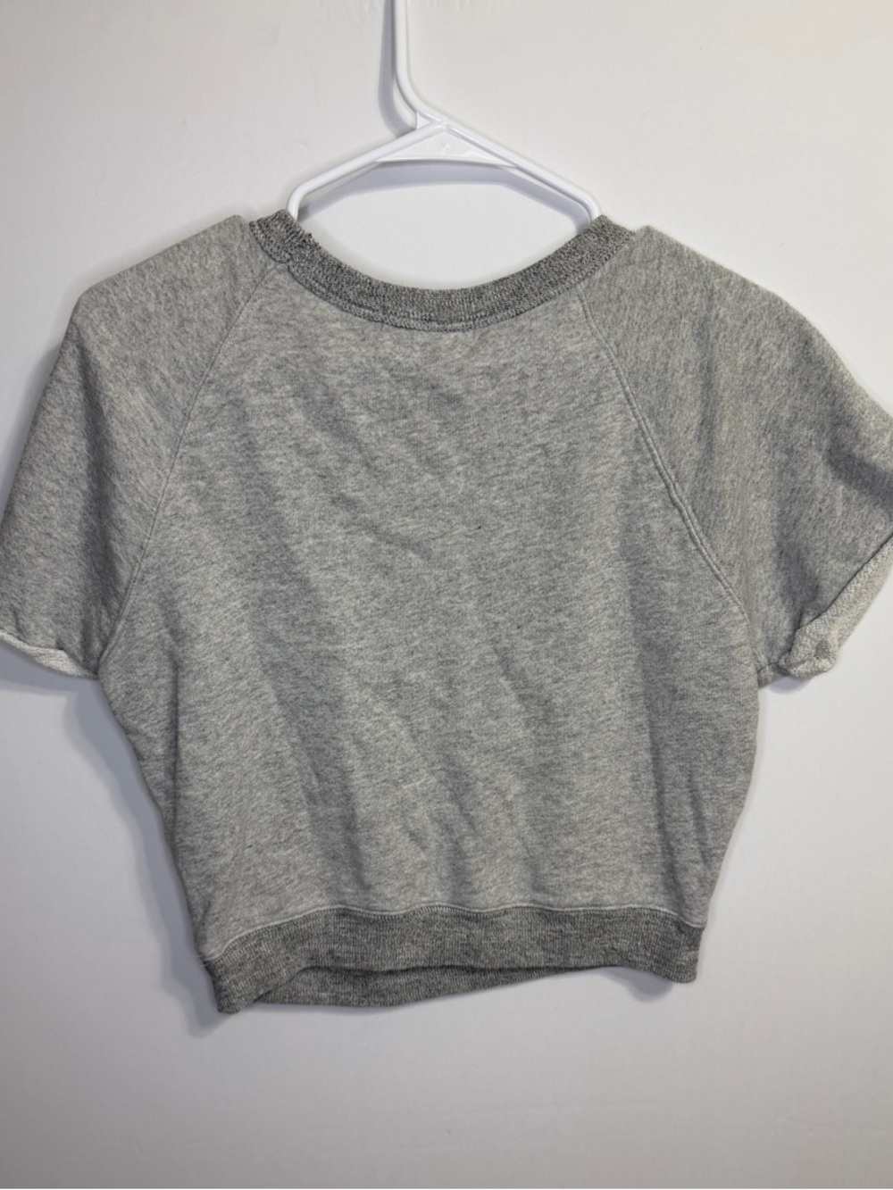 n:PHILANTHROPY Colby Crewneck Sweatshirt Heather French Terry Gray Size XS - Picture 4 of 10